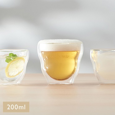 リプル ダブルウォールグラス 200ml