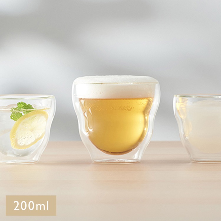 リプル ダブルウォールグラス 200ml