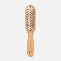H ヘアブラシ ウッド 21cm 静電気を起こしにくい