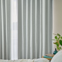 遮光1級｜快眠空間サポート完全遮光麻混（ライトグリーン）｜カーテン