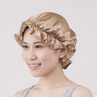 サラ艶絹ナイトヘアキャップ ショート