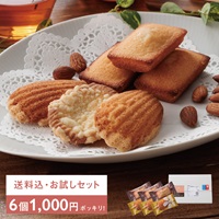 焦がしバターのフィナンシェ＆マドレーヌクッキー ポストインパック6個入
