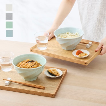 【美濃焼】ねじり丼 16cm