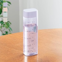 タイムマーカー付き Luart四角いウォーターボトル 480ml