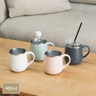食洗機対応 pomaステンレスマグ 400ml