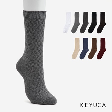 【2足よりどり￥500】R M メンズ ワッフルカノコクルー|ソックス|靴下