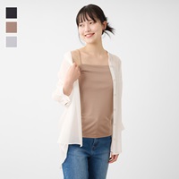 綺麗見えカップ付サテンキャミ