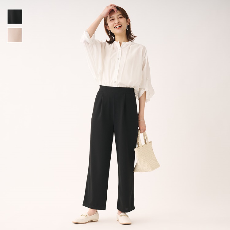 ストレッチポンチストレートパンツ
